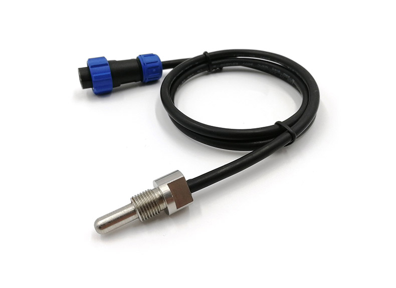 Cảm biến nhiệt độ kỹ thuật số DS18B20 OD6×50mm — Chống nước, Dùng trong công nghiệp, Đầu nối GX12