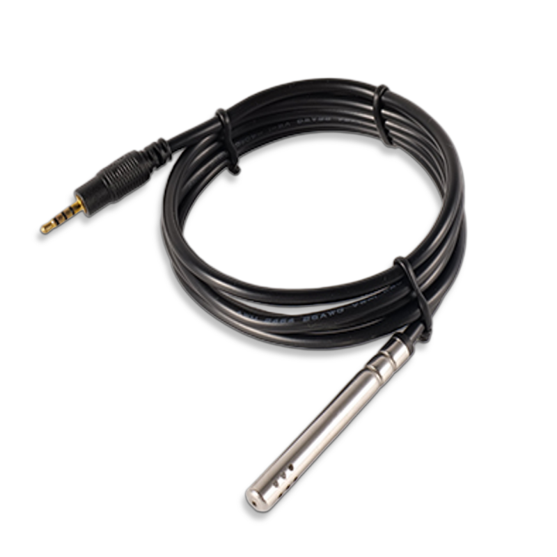 SHTC3 Cảm biến Nhiệt độ & Độ ẩm với Đầu dò SS304 và Đầu cắm 3.5mm