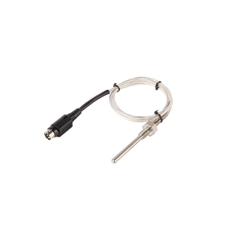 Cảm biến nhiệt độ RTD WZP PT100 — Vỏ có ren, Đầu nối GX12
