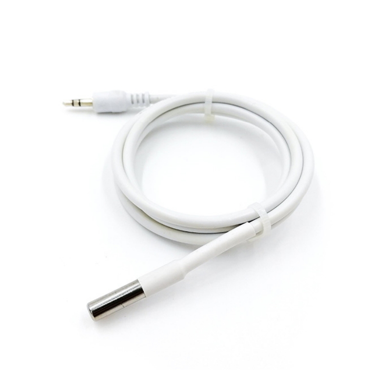 Cảm biến nhiệt độ điện trở nhiệt NTC 10kΩ — Vỏ SS304, Giắc 3.5mm