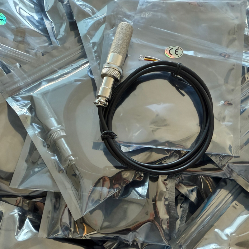Cảm biến nhiệt độ và độ ẩm SHT31 — Bộ lọc thiêu kết, Đầu nối RJ45
