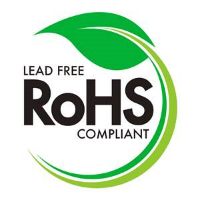 RoHS- Các vật liệu tuân thủ tiêu chuẩn được sử dụng trong quá trình lắp ráp cảm biến
