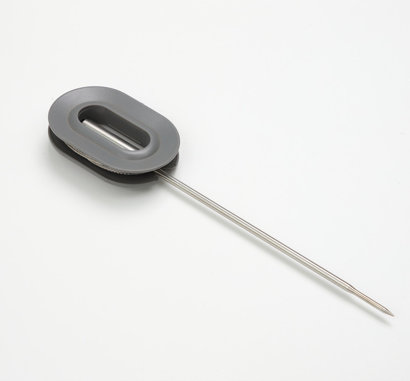 Đầu dò nhiệt độ BBQ đạt tiêu chuẩn thực phẩm với tay cầm bằng silicon